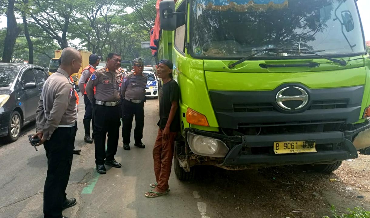 21 Truk Tambang Ditilang dan 1 Positif Narkoba Selama Razia 3 Hari, 93 Diputar Balik  