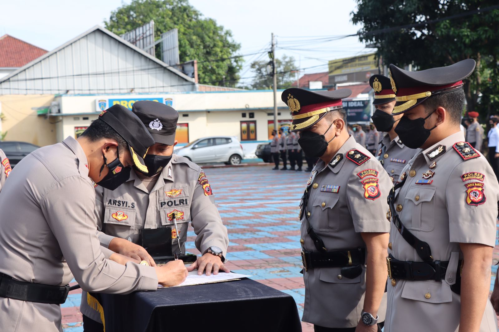 Polres Majalengka Gelar Sertijab, Tiga Pejabat Pindah Tugas