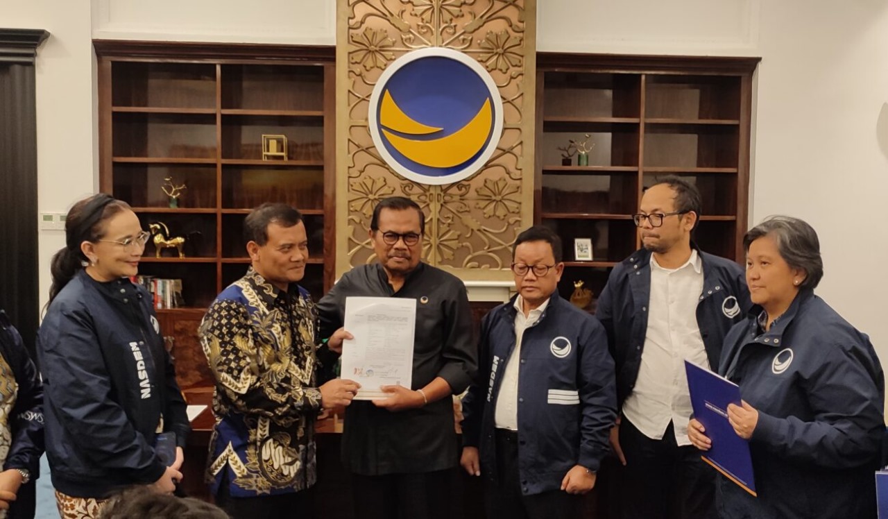 NasDem Resmi Usung Ahmad Luthfi-Kaesang Pangarep di Pilgub Jateng 2024