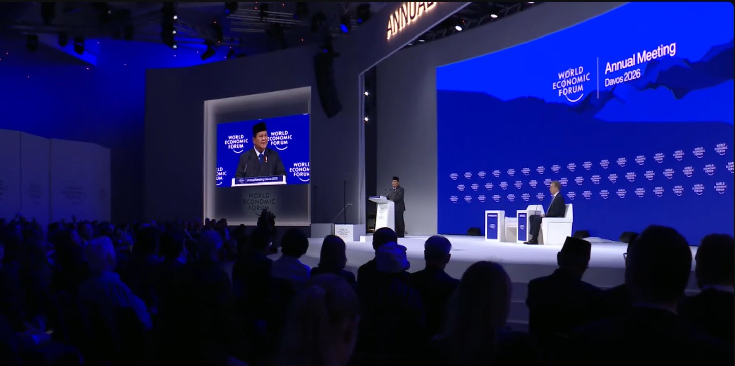Momen Prabowo dapat Aplause saat Pamerkan Program MBG di WEF Davos 2026
