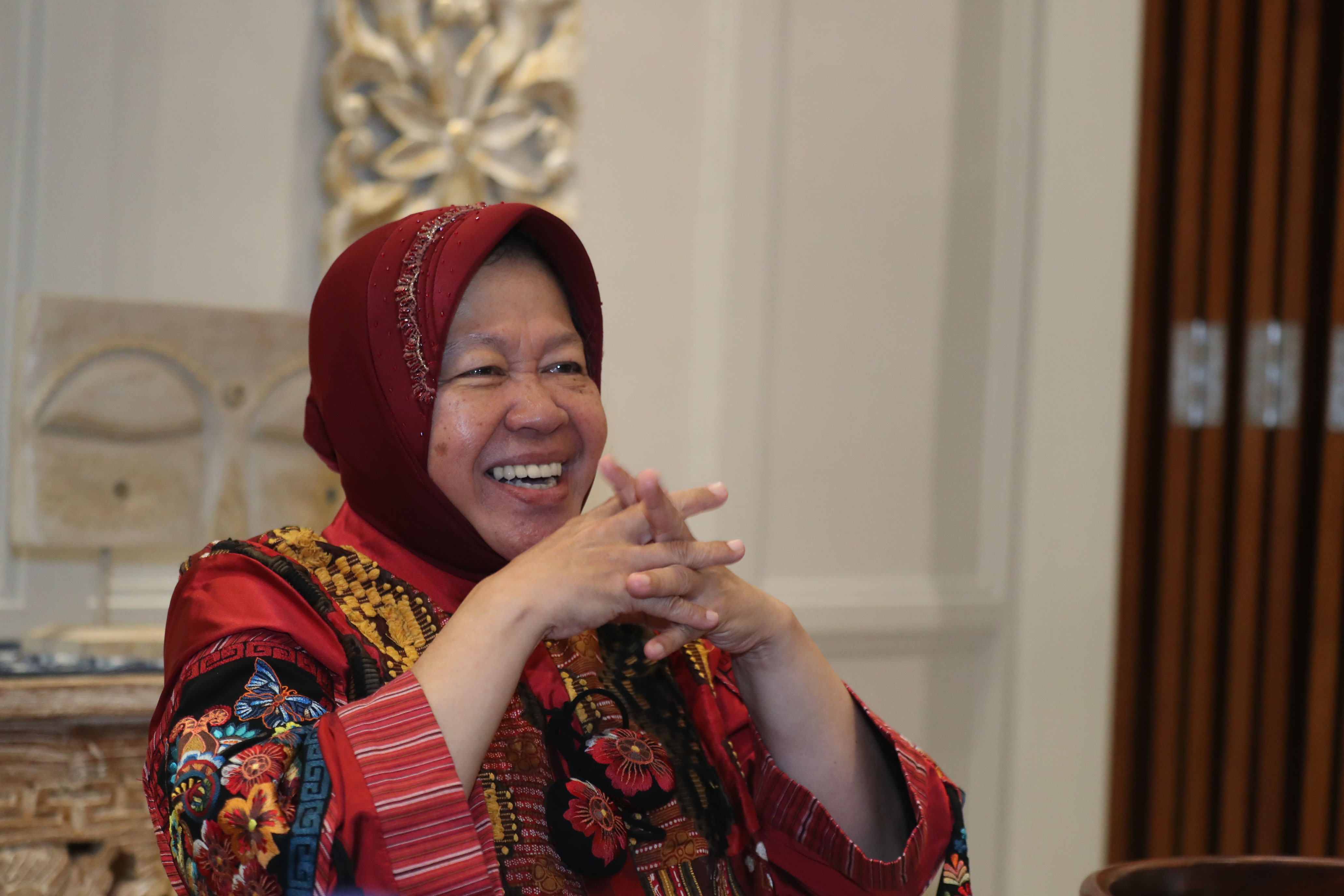 Risma Masih Godok Tim Pemenangan, Tak Mau Terlalu Berambisi di Pilgub Jatim 2024