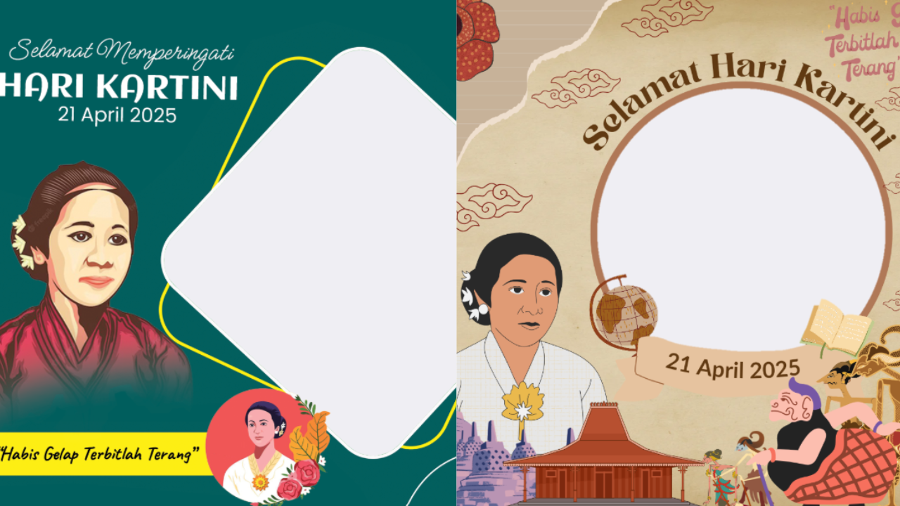 50 Link Twibbon Hari Kartini 2025 Terbaru dan Ucapan, Yuk Pasang Foto Terbaik untuk Rayakan Emansipasi Wanita di Medsos