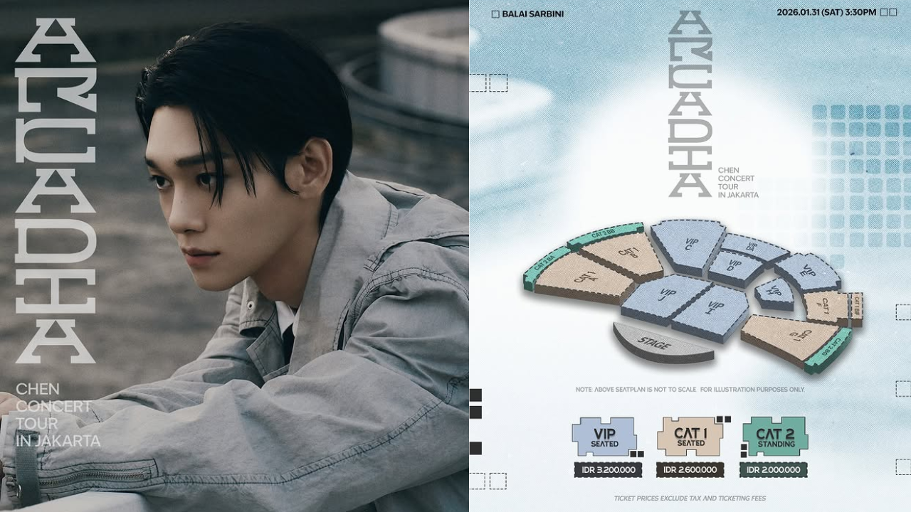 Harga Tiket Konser Chen Exo di Jakarta 2026, Termurah Rp2 Juta