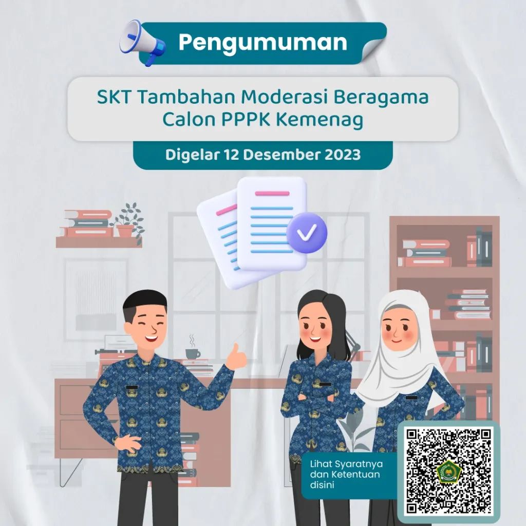 Simak Baik-baik, Kemenag Rilis Jadwal dan Tata Tertib Tes SKTT Moderasi Beragama untuk PPPK 2023