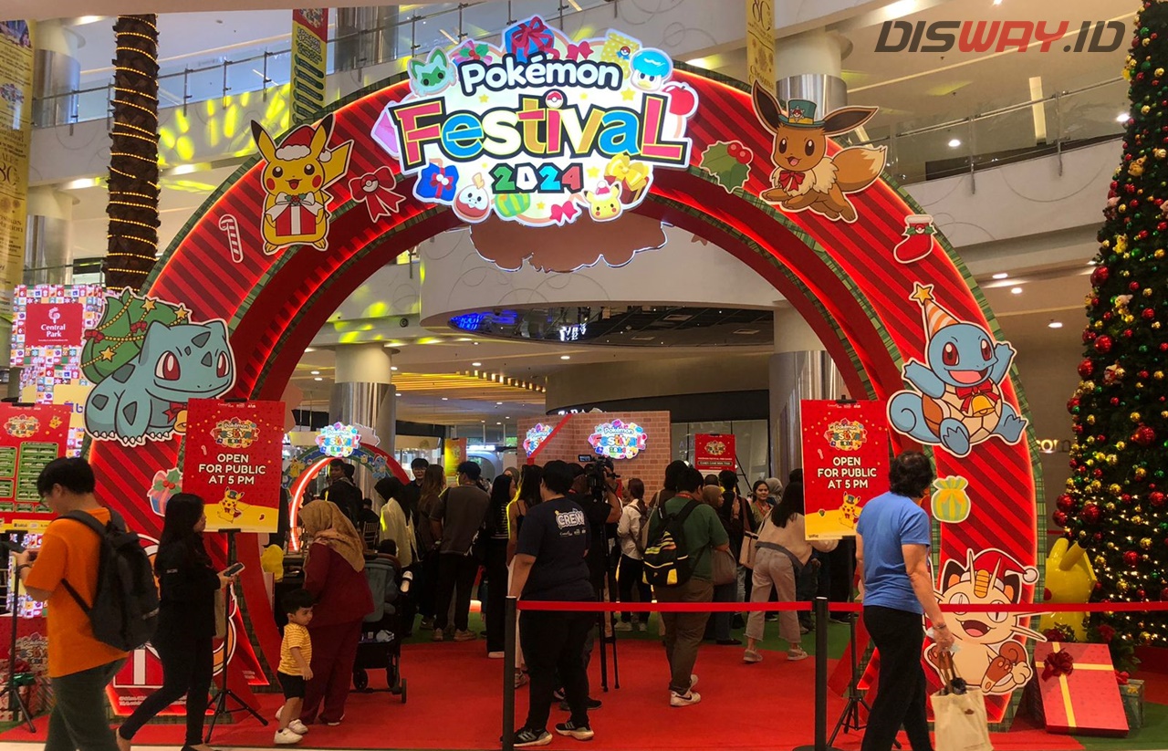 Pokemon Festival 2024 Siap Temani Masa Libur Nataru di Central Park Mall Jakarta, Banyak Aktivitas Seru