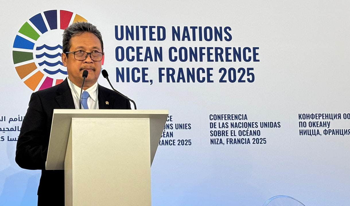 Indonesia Tegaskan Komitmen Kelola Laut Berkelanjutan di UNOC Ke-3