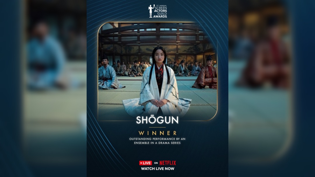 Shogun Sabet 4 Penghargaan di SAG Awards 2025, Simak Pidato Hiroyuki Sanada