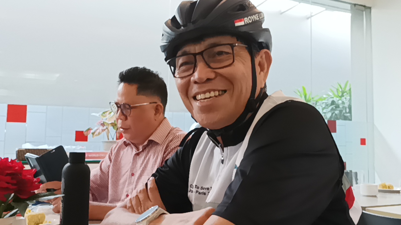Purnawirawan Polri Irjen Royke Lumowa Akan Bersepeda Kelilingi Dunia Promosikan Indonesia