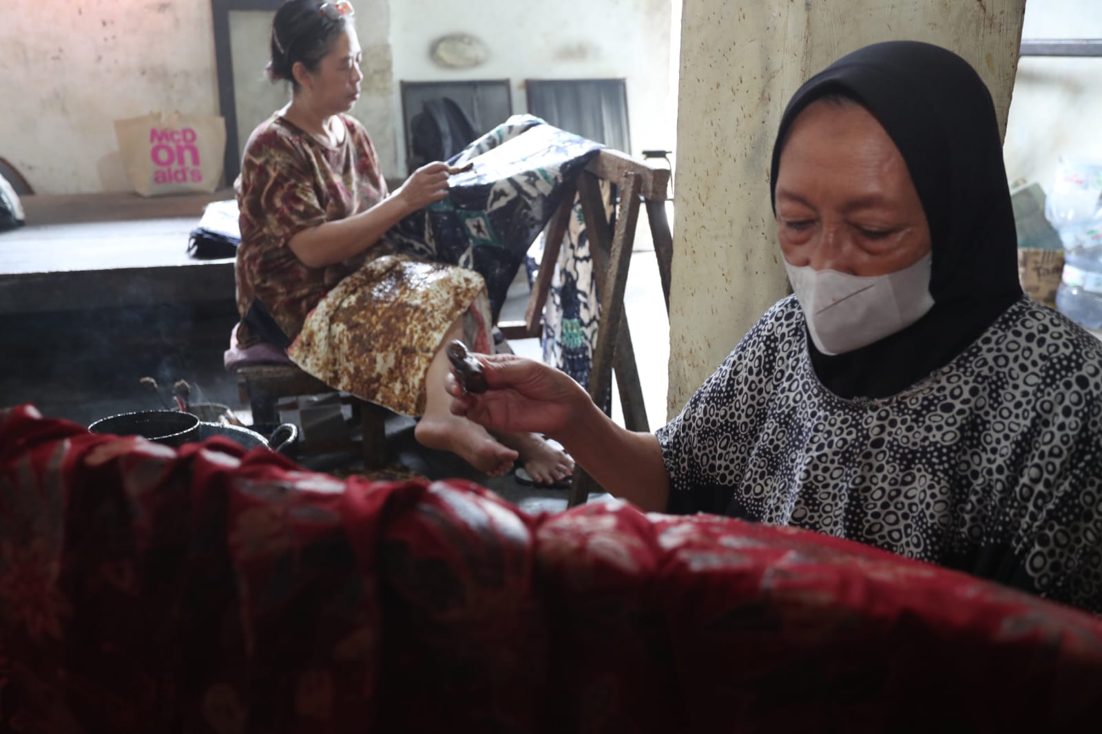 Kampung-Kampung Ikonik Sidoarjo (1): Kampung Batik Jetis, Pebatik Muda Tinggal Satu-satunya