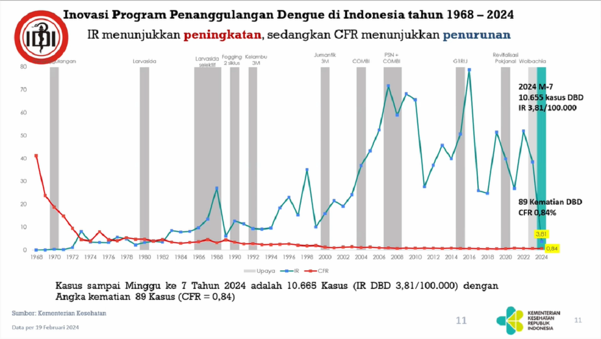 Serangan DBD di Musim Pancaroba, IDI Peringatkan Pentingnya Peran Masyarakat