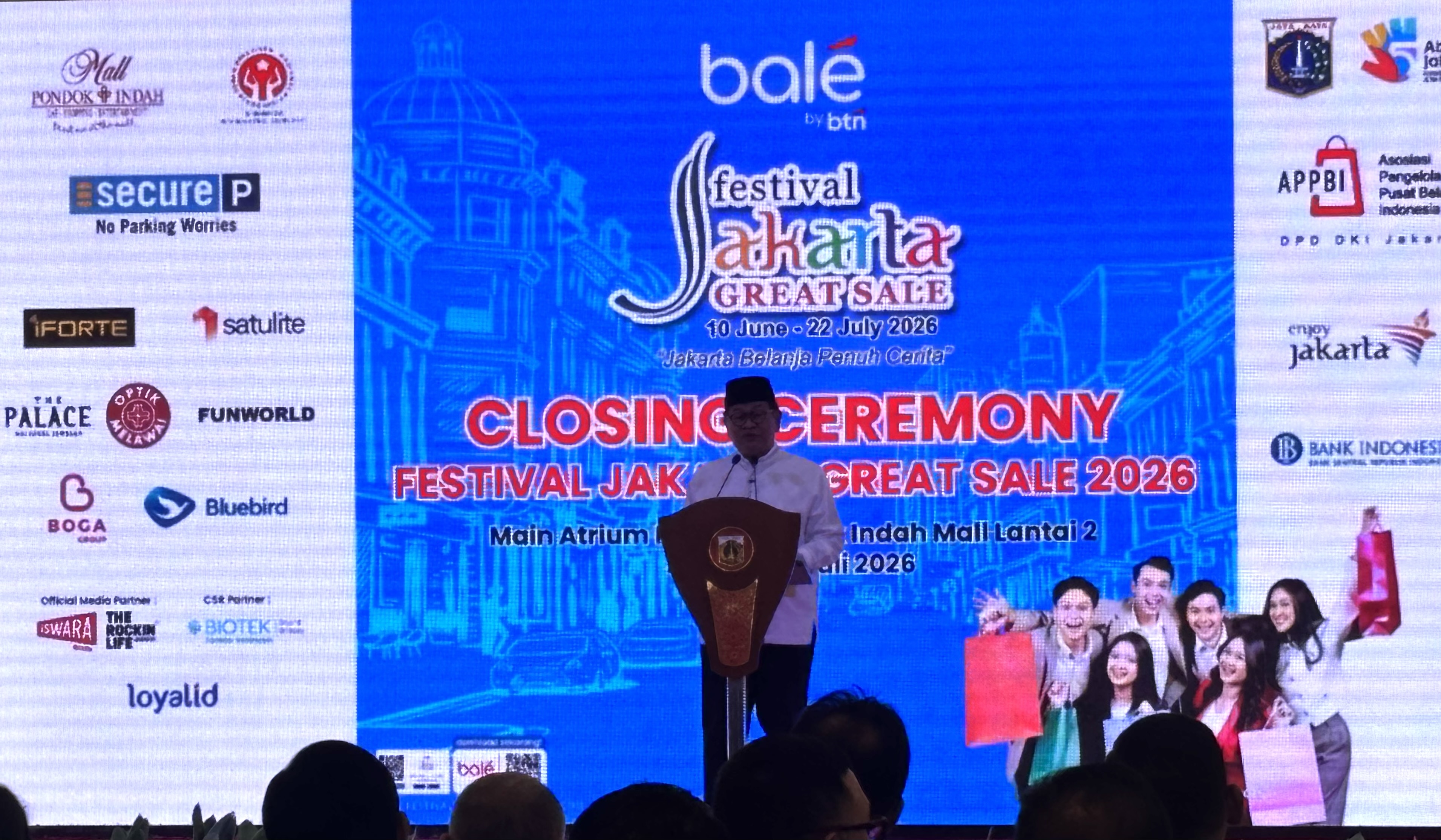 Festival Jakarta Great Sale 2026 Catat Transaksi Rp16,8 Triliun, Tumbuh 5 Persen