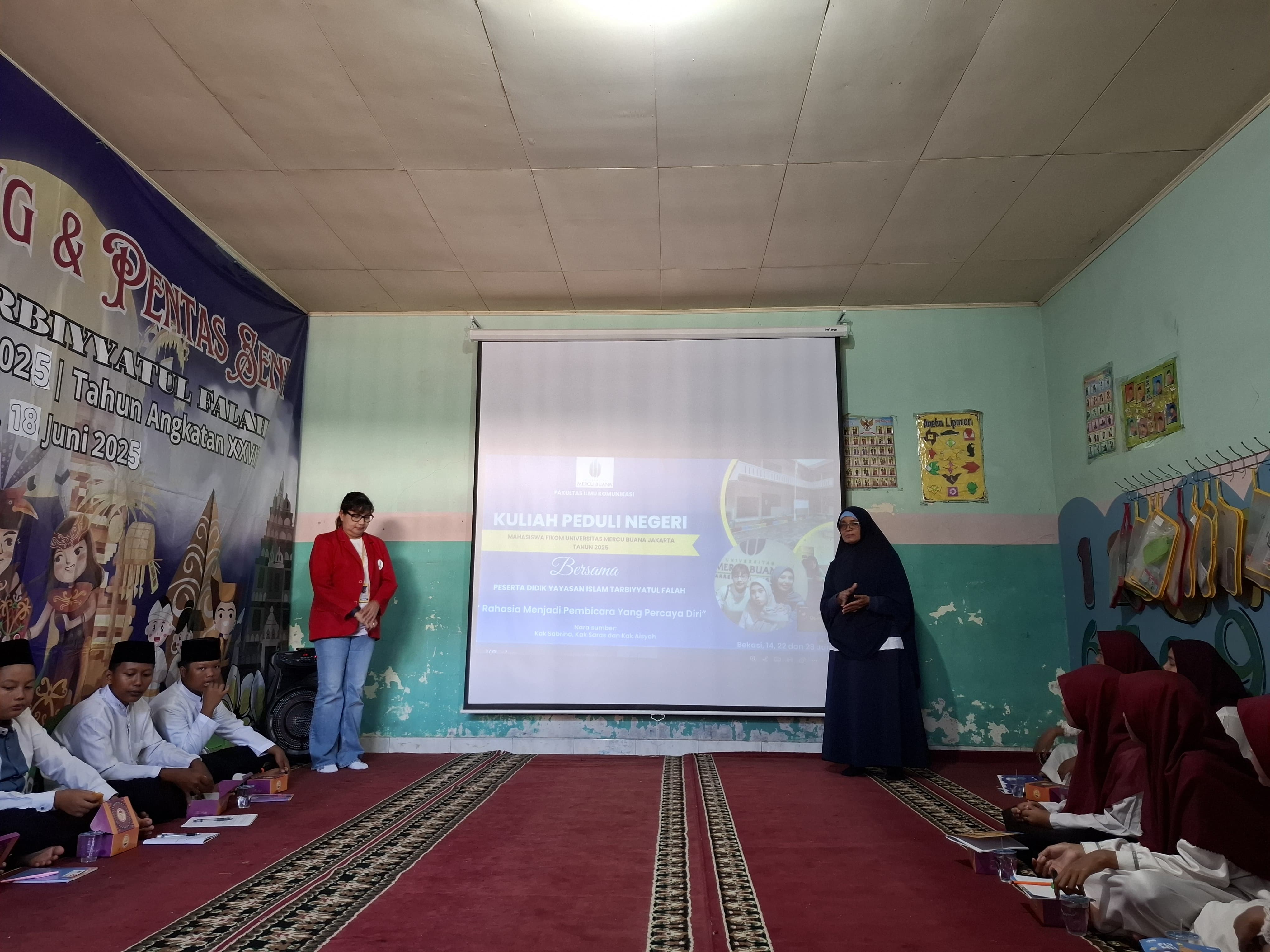 Mahasiswa Universitas Mercu Buana Buktikan Mata Kuliah Public Speaking Dukung Keterampilan Berkomunikasi di Dunia Kerja