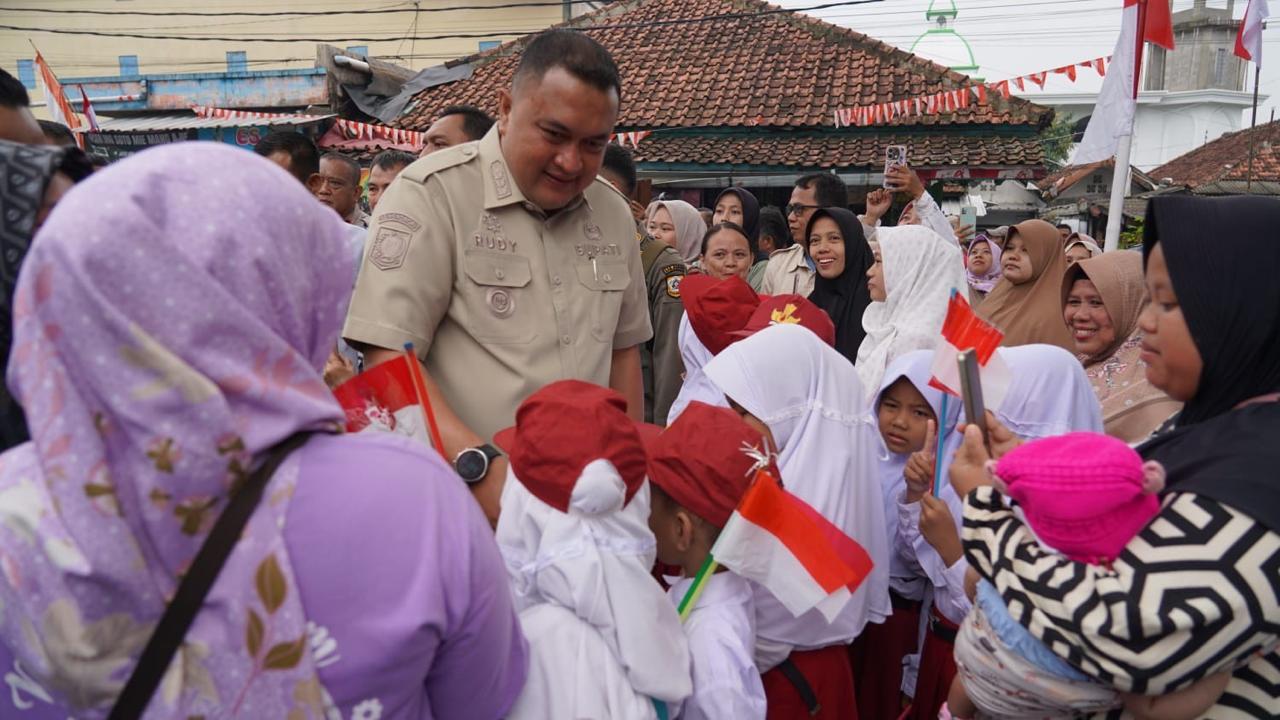 Bupati Bogor Lanjutkan Rangkaian HUT ke-80 RI Dengan Gebyar Pelayanan Publik Terpadu Di Cibungbulang