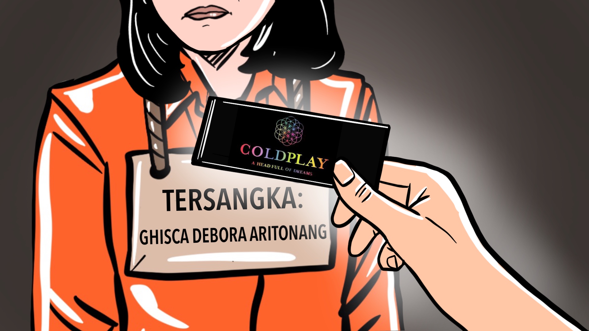 Mengapa Gischa Tipu Pembeli Tiket Coldplay?