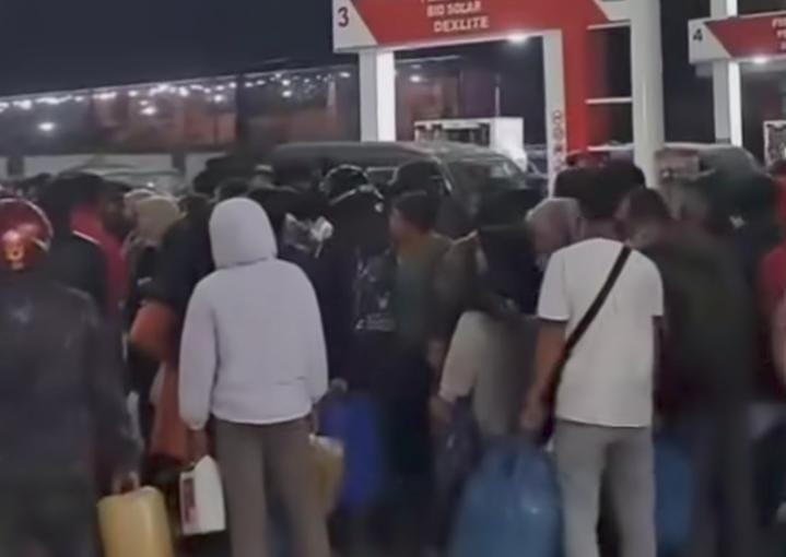 Isu Kelangkaan BBM Akibat Konflik Timur Tengah Bikin Resah, SPBU di Aceh Diserbu Warga