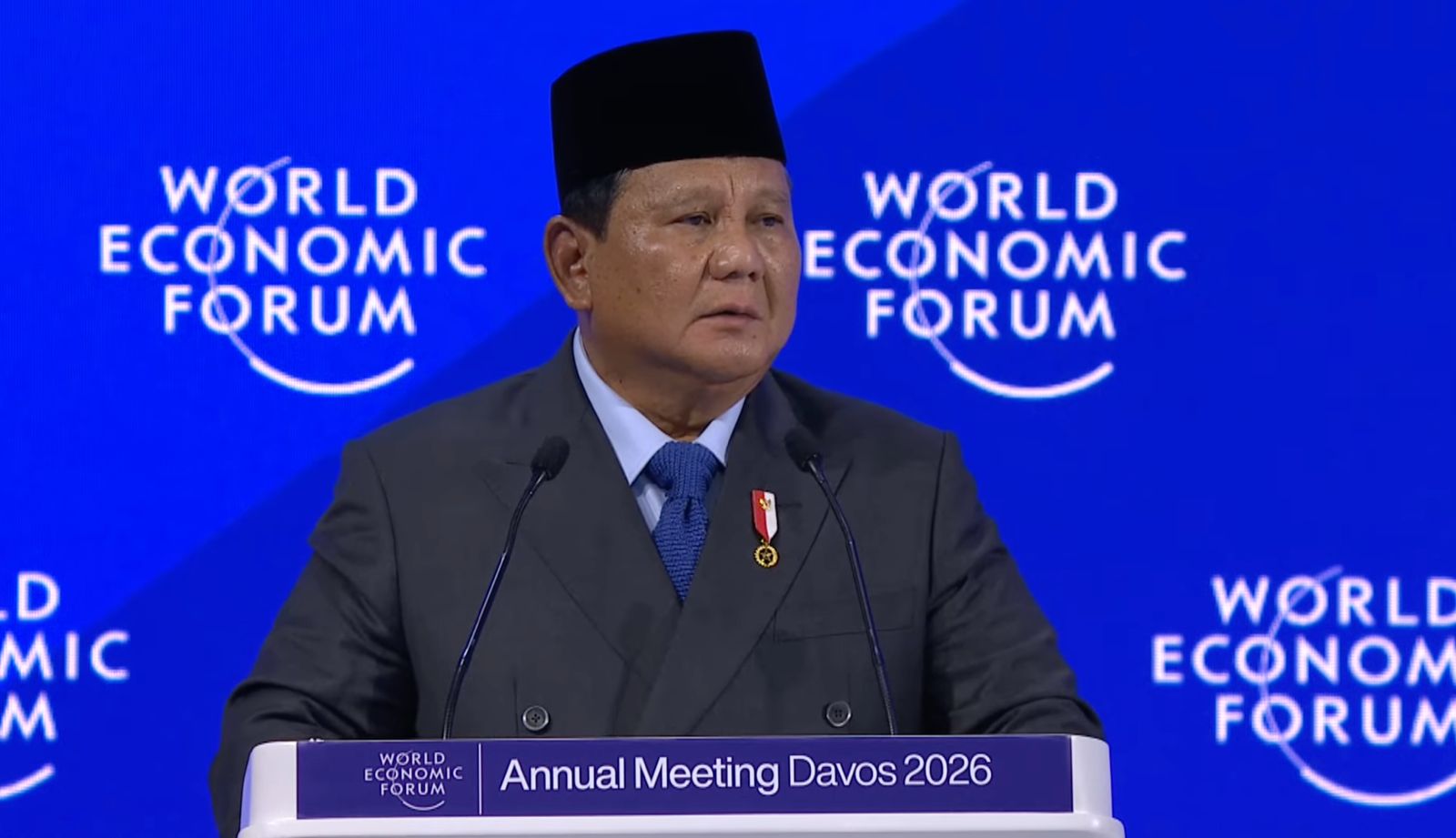 Indonesia Kembali ke Panggung WEF Davos setelah Lebih dari 1 Dekade, Prabowo Paparkan Prabowonomics