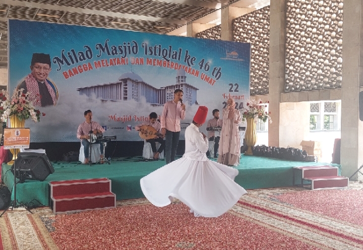 Hari Istiqlal 22 Februari Digelar Sederhana, BP Masjid Hadirkan Penari Sufi