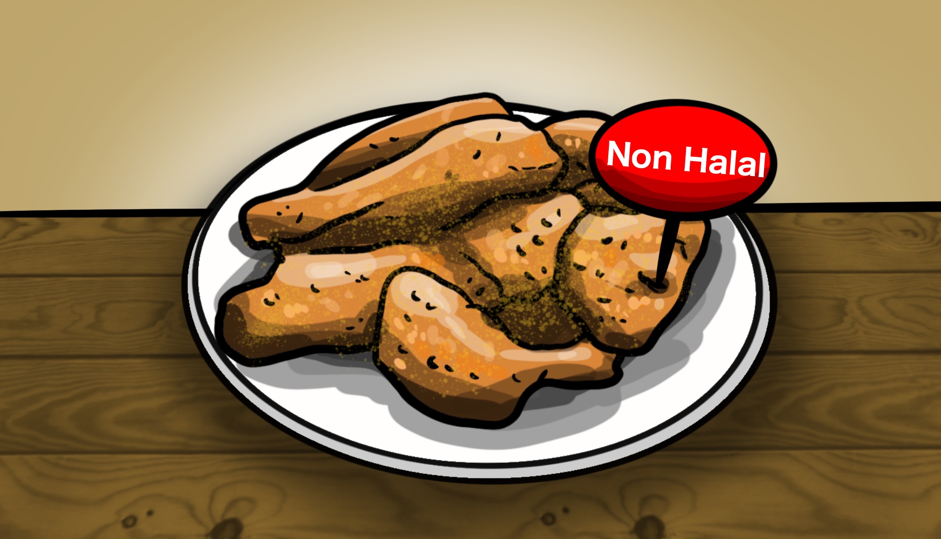 Label Nonhalal