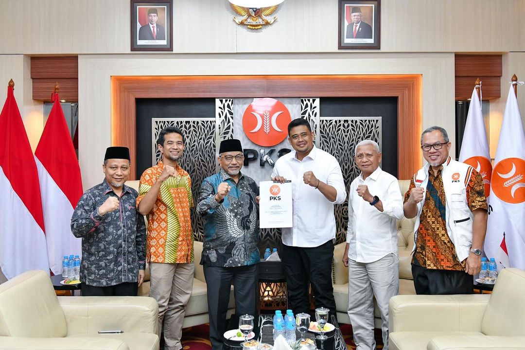 Sempat Membantah, PKS Resmi Dukung Mantu Jokowi di Pilkada Sumut