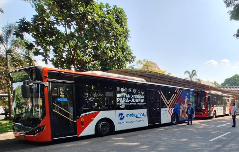 Dukung Peparnas XVII di Solo, Transjakarta Kirim 10 Unit Bus Low Entry