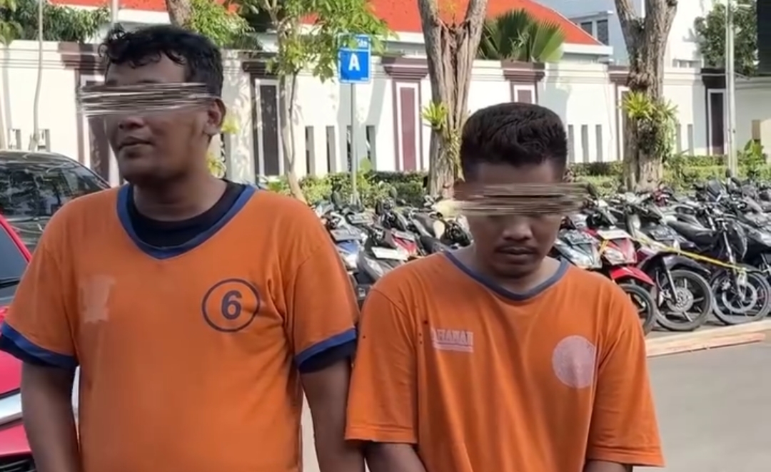 Duo Curanmor Bersenjata Celurit di Semolowaru Diringkus