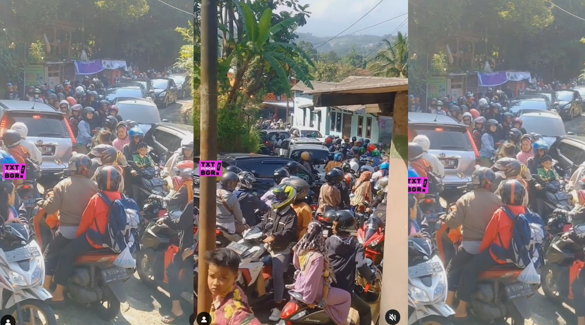 Suasana Wisata Puncak Bogor Hari Ini Macet Parah, 25.000 Kendaraan Padat dari Megamendung