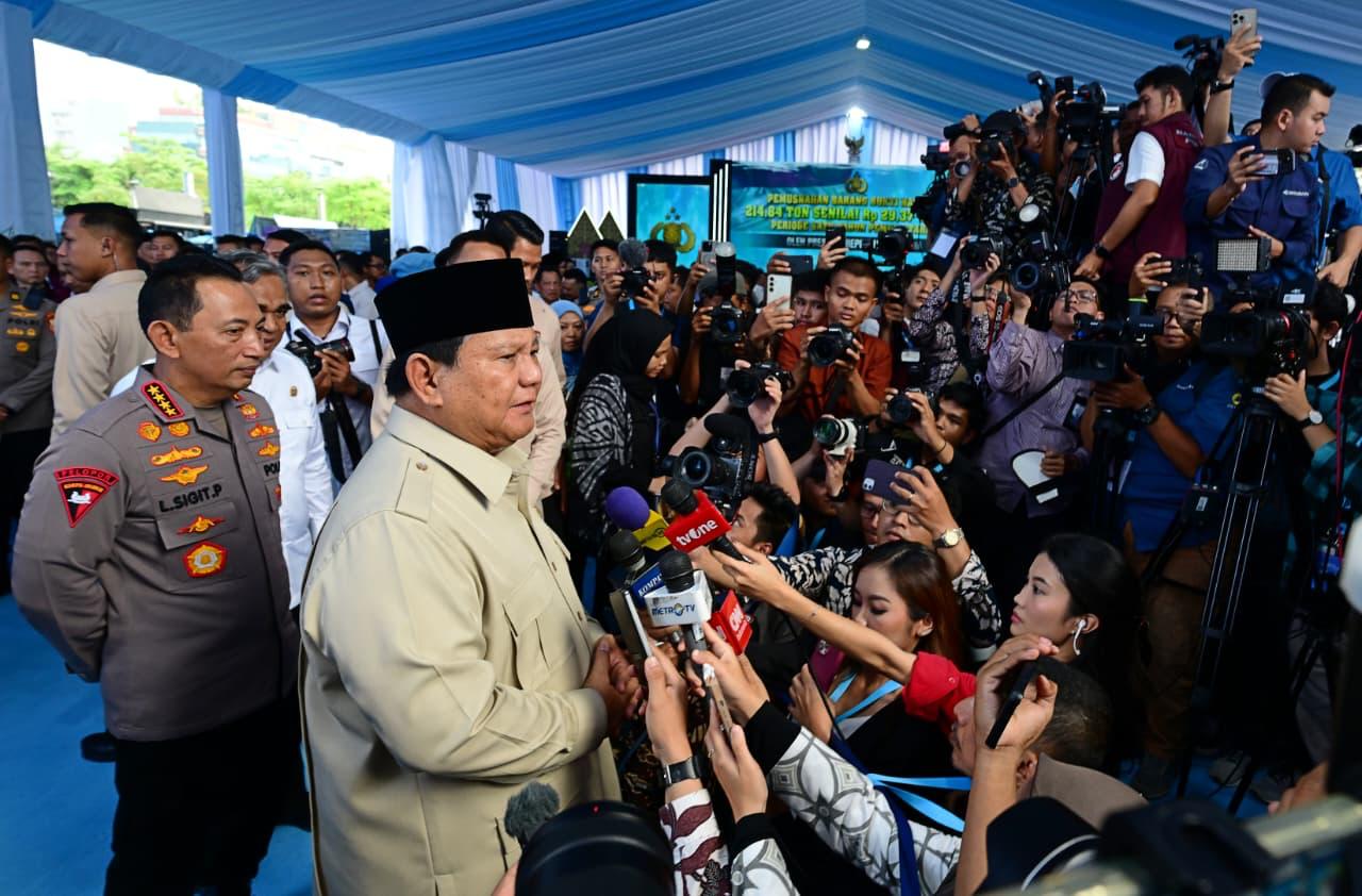 Presiden Prabowo: Tidak Boleh Ada Mafia dalam Pemerintahan, Kunci Kemakmuran adalah Persatuan