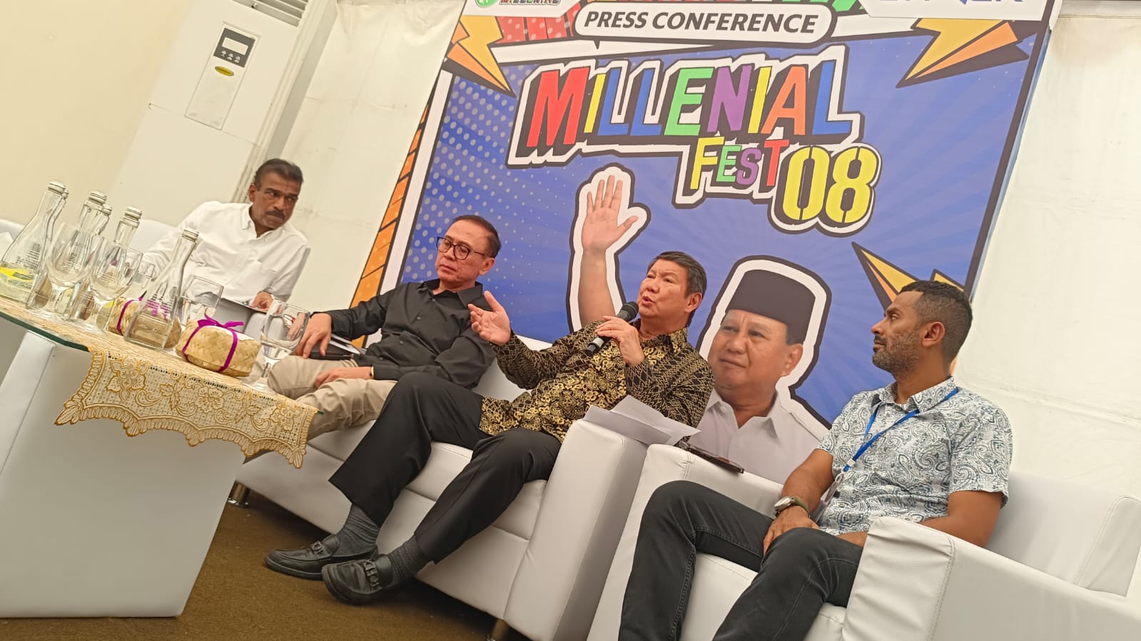 Millenial Fest 08, Ajang Generasi Milenial Beri Dukungan untuk Prabowo