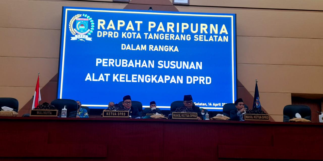 DPRD Tangerang Selatan Rotasi AKD, Berikut Ini Komposisinya