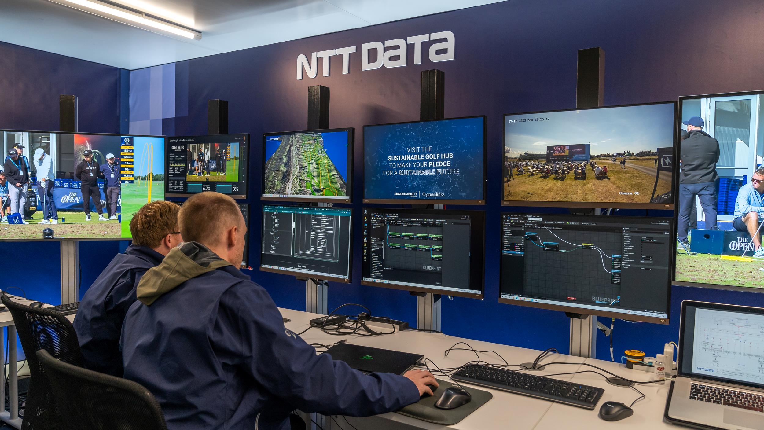 Kerja Sama dengan The R&A, NTT DATA Suguhkan Pengalaman Golf Futuristik lewat Teknologi Terbaru The Open