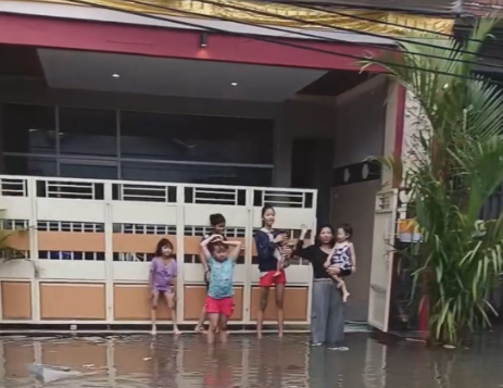 Hujan Deras Guyur Denpasar, Sejumlah Kawasan Kembali Tergenang