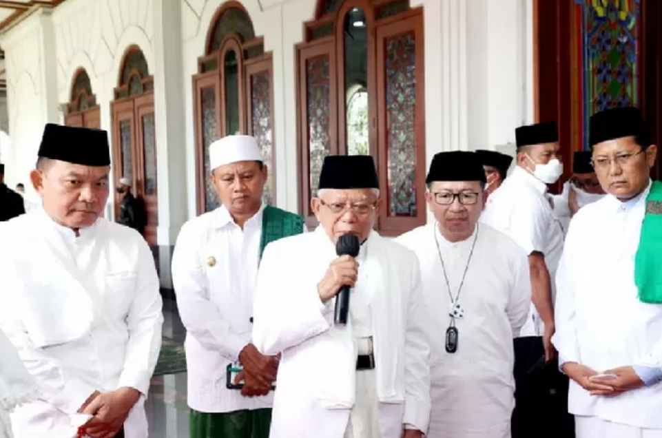 Ma'ruf Amin Sebut KSAD Dudung Abdurachman adalah Jenderal Santri : Beliau Ini Santri Sebenarnya