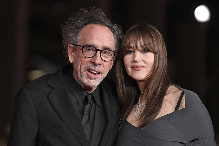 Monica Bellucci dan Tim Burton Makin Pamer Kemesraan