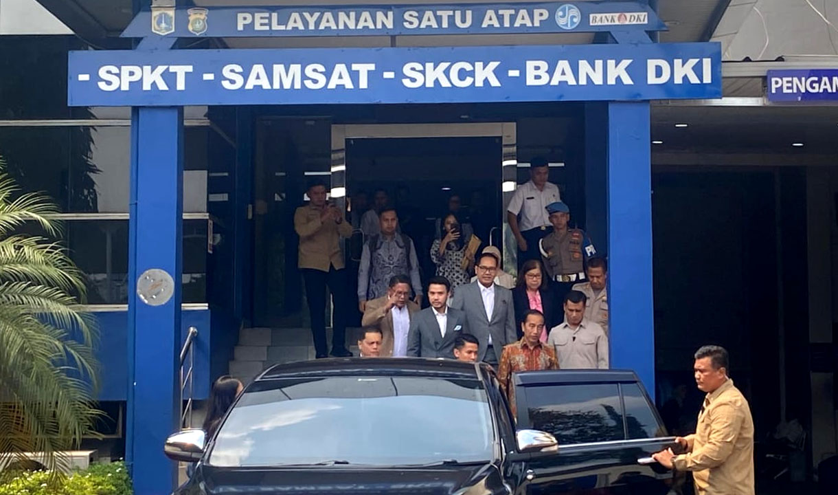 Jokowi Tidak Sampai Setengah Jam di PMJ Buat Laporan Kasus Ijazah Palsu
