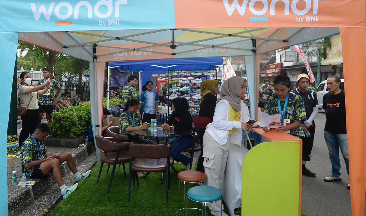 BNI Hadirkan Literasi dan Pengalaman Transaksi Modern di Ajang TNI RUN 2025