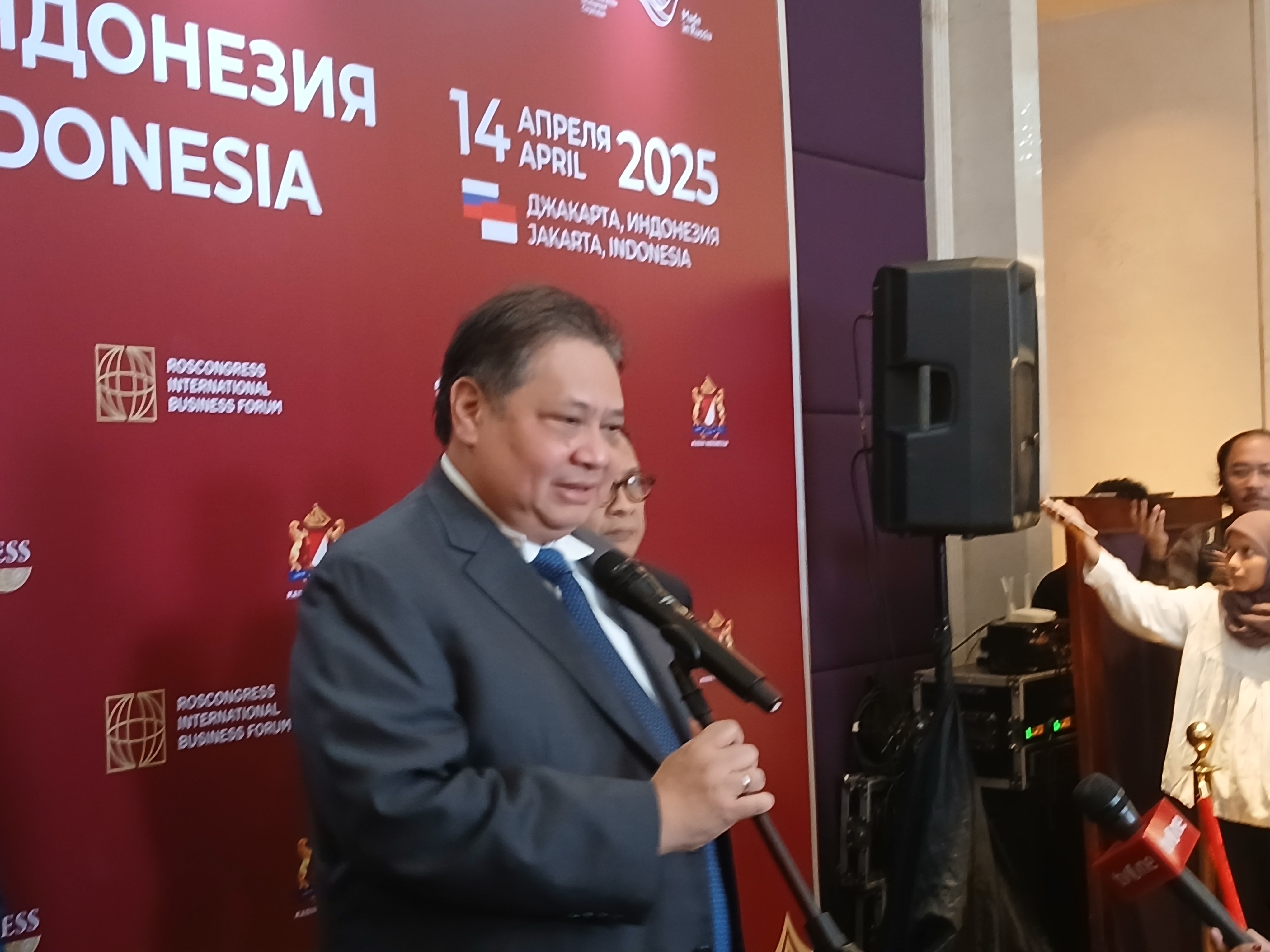 Tingkatkan Hubungan Bilateral Lewat Forum Bisnis, Menko Airlangga Dorong Optimisme Kerja sama Indonesia-Rusia