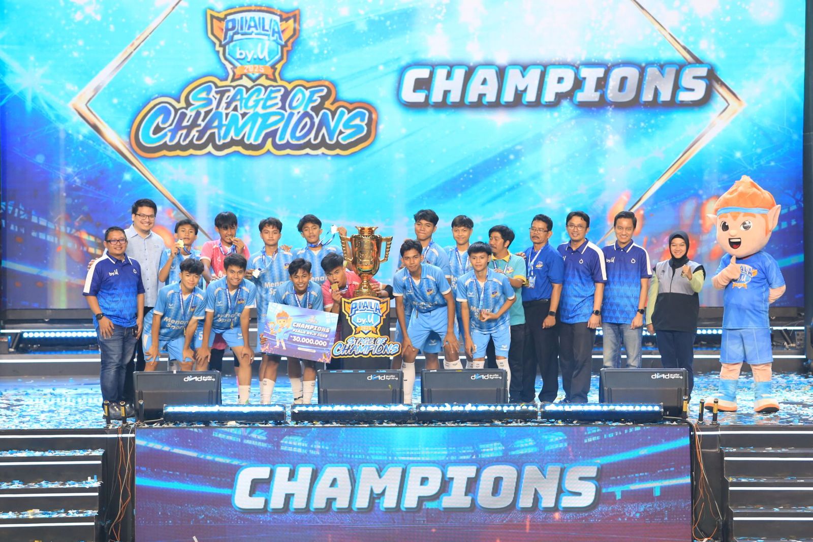 SMA Negeri 2 Banjarmasin Juara Nasional Piala by.U 2025: Lahirnya Generasi Futsal Masa Depan