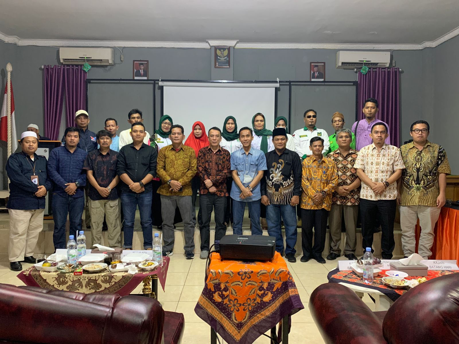 KPU Batang Hari Komitmen Sukseskan Pemilu 2024