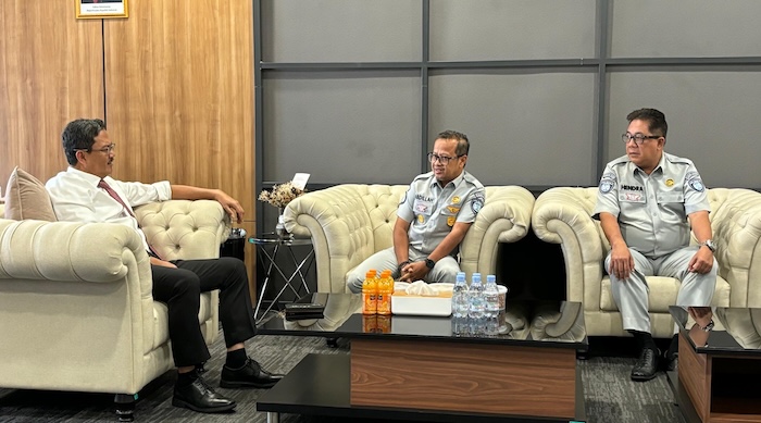 PT Jasa Raharja dan OJK Kalimantan Selatan Kordinasi Perkuat Sinergi Pelayanan Sektor Jasa Keuangan