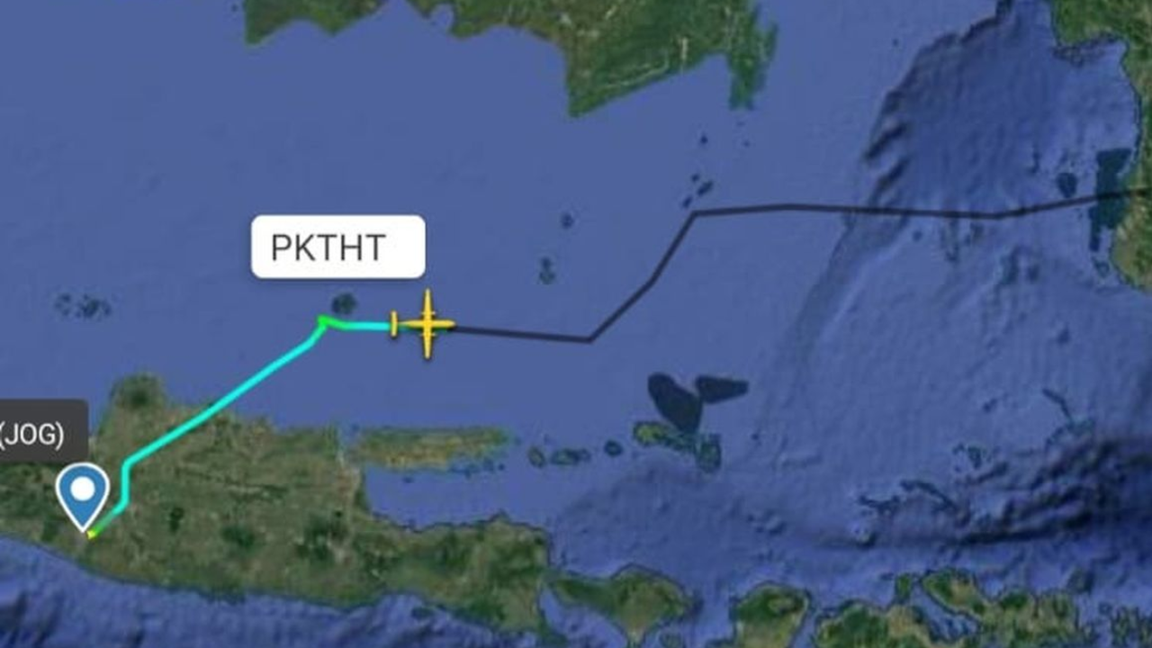 Pesawat ATR 400 Rute Jogja–Makassar Hilang Kontak di Leang Leang Maros, Basarnas Kerahkan Tim SAR
