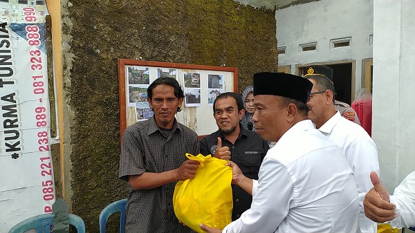 Berkat Gotong Royong, Pembangunan Rumah Mantan Napiter Tuntas