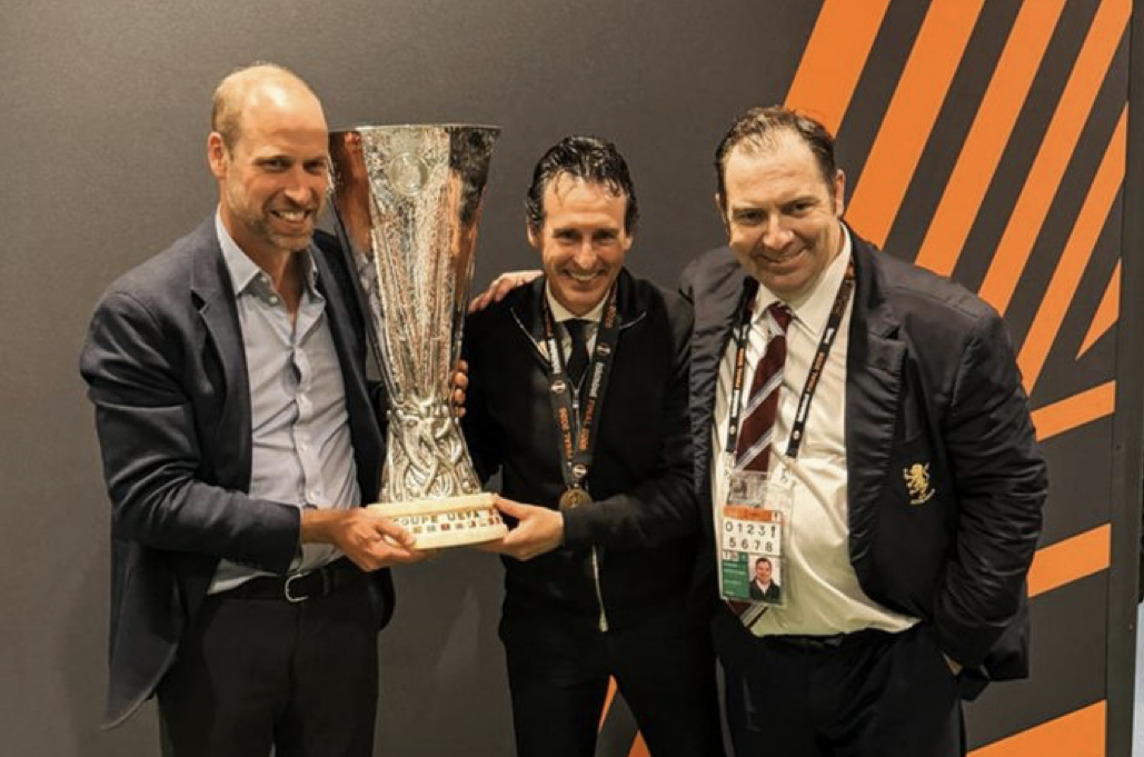 Tangis Haru Pangeran William Usai Aston Villa Juara Liga Europa Setelah 44 Tahun