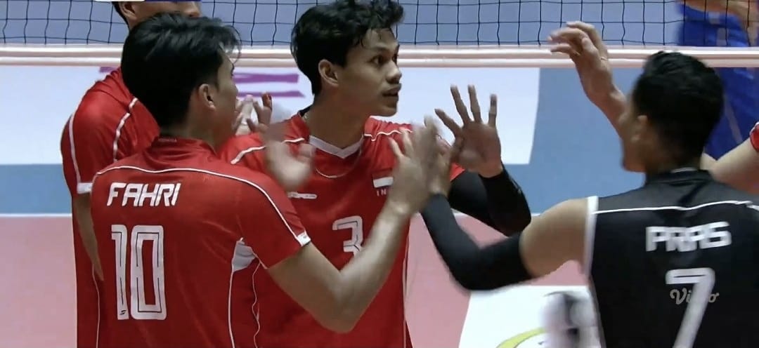 Hajar Filipina 3-0, Indonesia Runner up Leg I SEA V League 2025