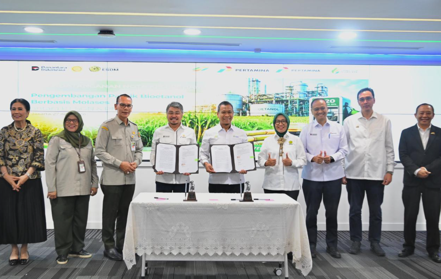 Genjot Target E20, Pertamina Perkuat Kolaborasi Pengembangan Bioetanol Domestik