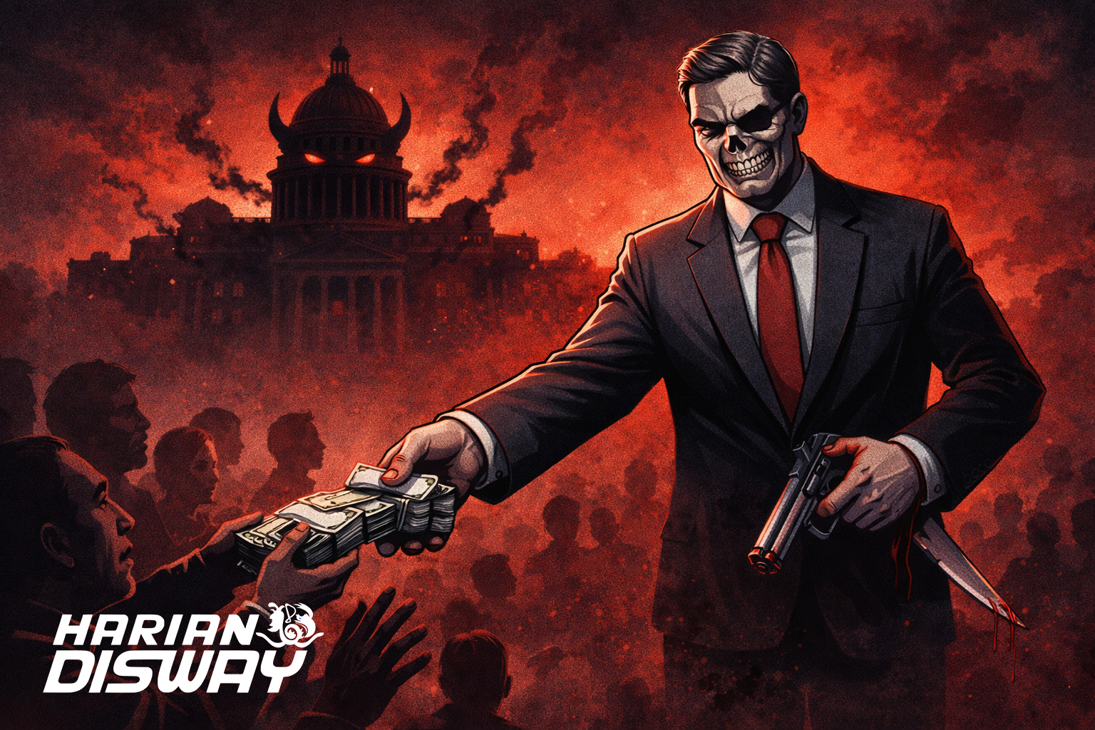 Menagih Upeti sembari Memelihara Teror