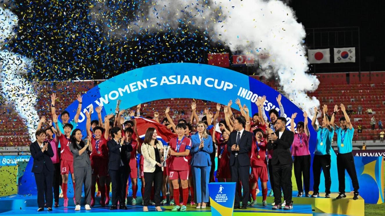 Korea Utara Juara Piala Asia Wanita U-17 Usai Tumbangkan Jepang 1-0