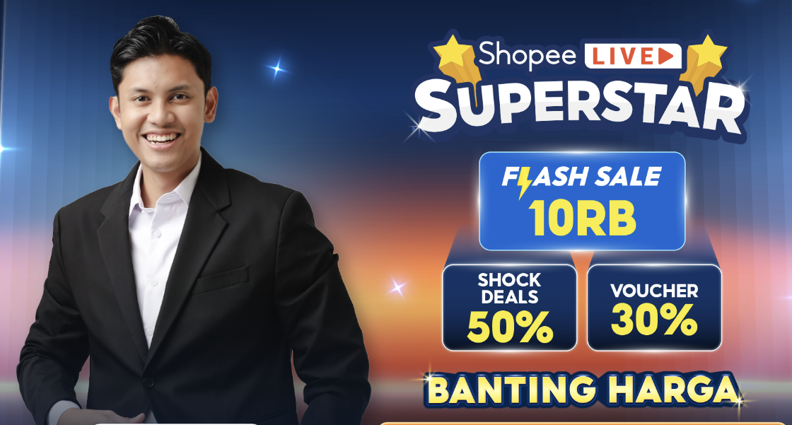 Shopee 5.5 Mega Elektronik Sale: Momen Terbaik Upgrade Elektronik Bareng Ibnu Wardani