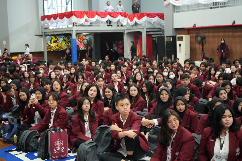 Ribuan Maba Untar Dibekali Nilai-Nilai Pancasila, Didorong Jadi Agen Perubahan