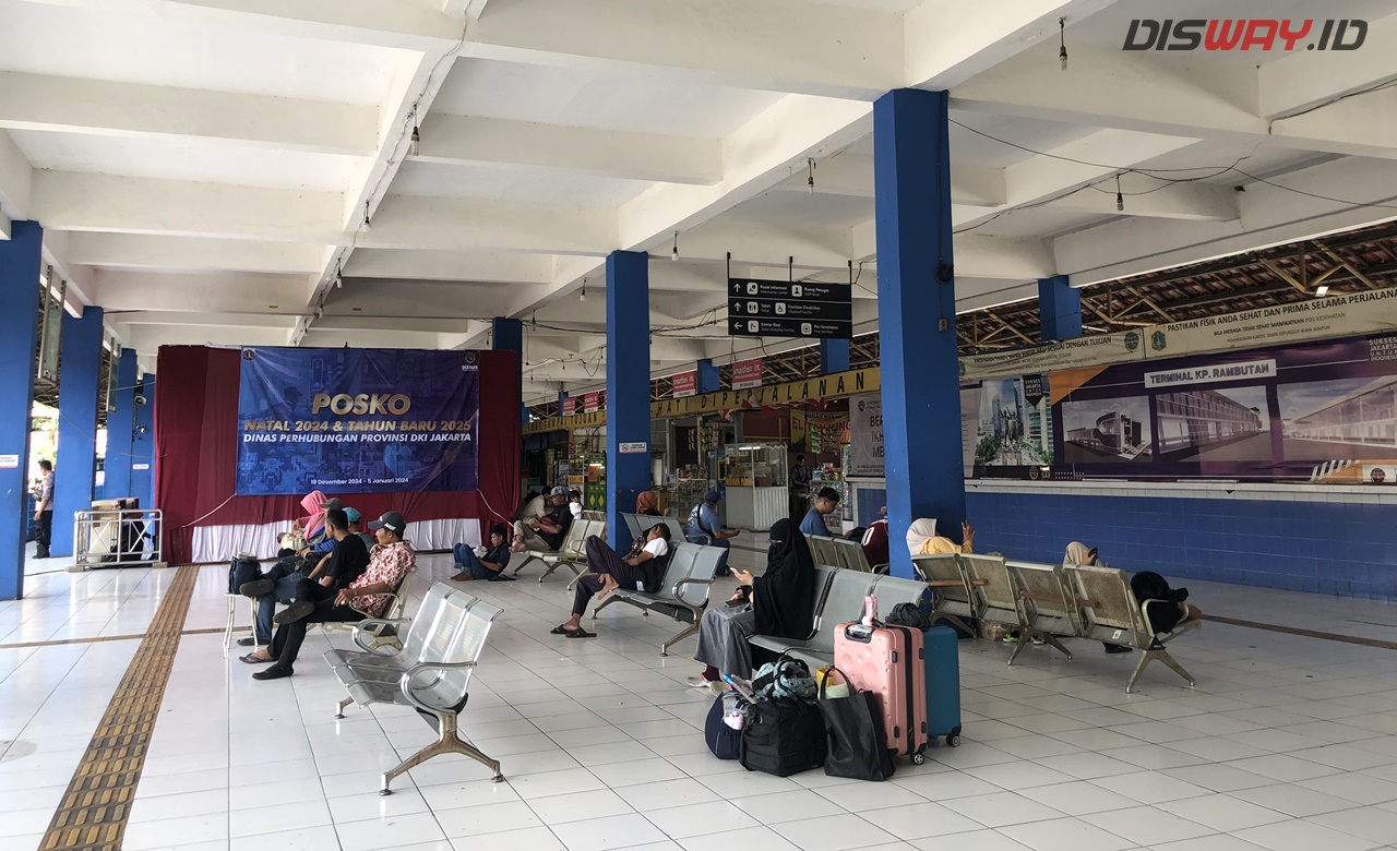 H+1 Natal, Begini Situasi di Terminal Kampung Rambutan