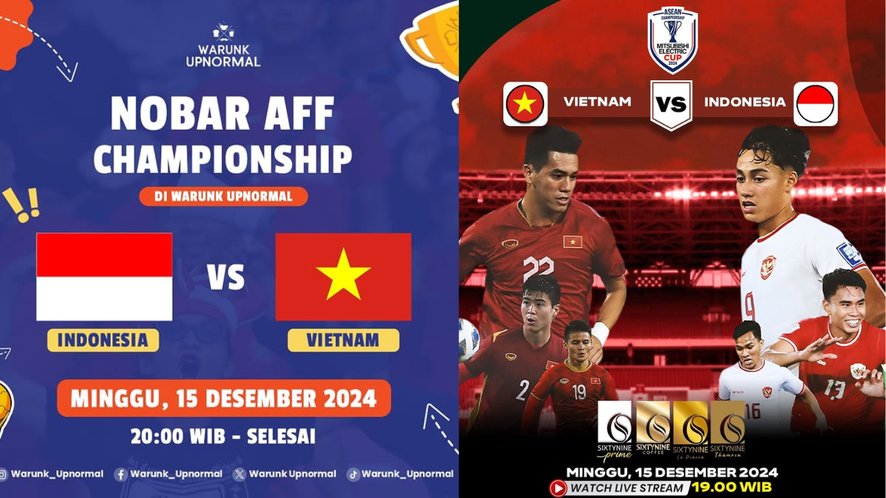 30 Lokasi Nobar Timnas Indonesia vs Vietnam Piala AFF 2024 di Jakarta Hari Ini, Akhir Pekan Dukung Garuda Menang